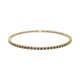 Pulsera Elástica de oro amarillo de 18 Kt con topacios de 2,58 ct
