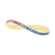 Pulsera Elástica de oro amarillo de 18 Kt con zafiro de 13,35 ct
