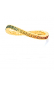 Pulsera Elástica de oro amarillo de 18 Kt con zafiro de 16,59 ct