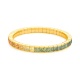 Pulsera Elástica de oro amarillo de 18 Kt con zafiro de 16,59 ct