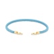 Pulsera de cordón de oro amarillo de 18 Kt