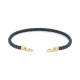 Pulsera de cordón de oro amarillo de 18 Kt