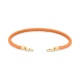 Pulsera de cordón de oro amarillo de 18 Kt