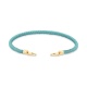 Pulsera de cordón de oro amarillo de 18 Kt