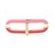 Pulsera de oro amarillo de 18 Kt con diamantes de 0,02 ct