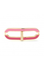 Pulsera de oro amarillo de 18 Kt con diamantes de 0,02 ct