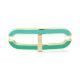 Pulsera de oro amarillo de 18 Kt con diamantes de 0,02 ct