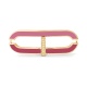 Pulsera de oro amarillo de 18 Kt con diamantes de 0,02 ct