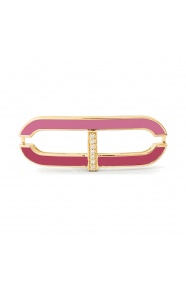 Pulsera de oro amarillo de 18 Kt con diamantes de 0,02 ct