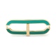 Pulsera de oro amarillo de 18 Kt con diamantes de 0,02 ct