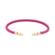 Pulsera de cordón de oro amarillo de 18 Kt