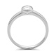 Anillo Solitario de oro blanco de 18 Kt con diamante de 0,32 a 1,02 ct, certificado GIA