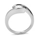 Anillo Solitario de oro blanco de 18 Kt con diamante de 0,32 a 1,02 ct, certificado GIA