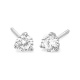 Pendientes Dormilonas de oro blanco de 18 Kt con diamantes de 0,64 a 2,04 ct, certificado GIA