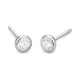 Pendientes Dormilonas de oro blanco de 18 Kt con diamantes de 0,64 a 2,04 ct, certificado GIA