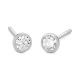 Pendientes Dormilonas de oro blanco de 18 Kt con diamantes de 0,64 a 2,04 ct, certificado GIA