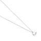 Colgante Solitario de oro blanco de 18 Kt con diamante de 0,32 a 1,02 ct, certificado GIA
