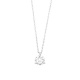 Colgante Solitario de oro blanco de 18 Kt con diamante de 0,32 a 1,02 ct, certificado GIA
