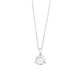 Colgante Solitario de oro blanco de 18 Kt con diamante de 0,32 a 1,02 ct, certificado GIA