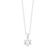 Colgante Solitario de oro blanco de 18 Kt con diamante de 0,32 a 1,02 ct, certificado GIA