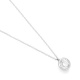 Colgante Solitario de oro blanco de 18 Kt con diamante de 0,32 a 1,02 ct, certificado GIA
