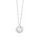 Colgante Solitario de oro blanco de 18 Kt con diamante de 0,32 a 1,02 ct, certificado GIA