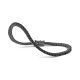Pulsera Rivière de titanio con diamantes negros de 2,10 a 4,50 ct