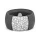Anillo de oro blanco de 18 Kt con diamantes de 0,90 a 1,00 ct