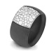 Anillo de oro blanco de 18 Kt con diamantes de 0,90 a 1,00 ct