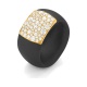 Anillo de oro amarillo de 18 Kt con diamantes de 0,95 a 1,05 ct