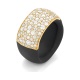 Anillo de oro amarillo de 18 Kt con diamantes de 1,85 a 1,95 ct