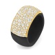 Anillo de oro amarillo de 18 Kt con diamantes de 1,85 a 1,95 ct