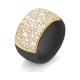 Anillo de oro amarillo de 18 Kt con diamantes de 2,30 a 2,60 ct