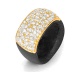 Anillo de oro amarillo de 18 Kt con diamantes de 2,60 a 2,75 ct