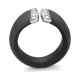 Anillo de oro blanco de 18 Kt con diamantes de 0,18 ct
