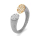 Anillo de oro de 18 Kt con diamantes de 0,30 ct