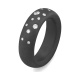 Anillo de titanio con diamantes de 0,18 ct