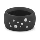 Anillo de titanio con diamantes de 0,25 ct