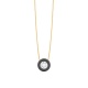 Colgante Solitario de oro amarillo de 18 Kt con diamante de 0,20 a 0,53 ct