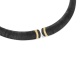 Collar de oro amarillo de 18 Kt con diamantes de 0,23 ct
