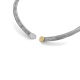 Collar de oro de 18 Kt con diamantes de 0,60 ct