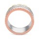 Anillo de oro de 18 Kt con diamantes talla baguette de 0,80 ct