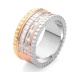 Anillo de oro de 18 Kt con diamantes talla baguette de 1,34 ct