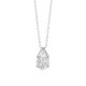 Colgante de oro blanco de 18 Kt