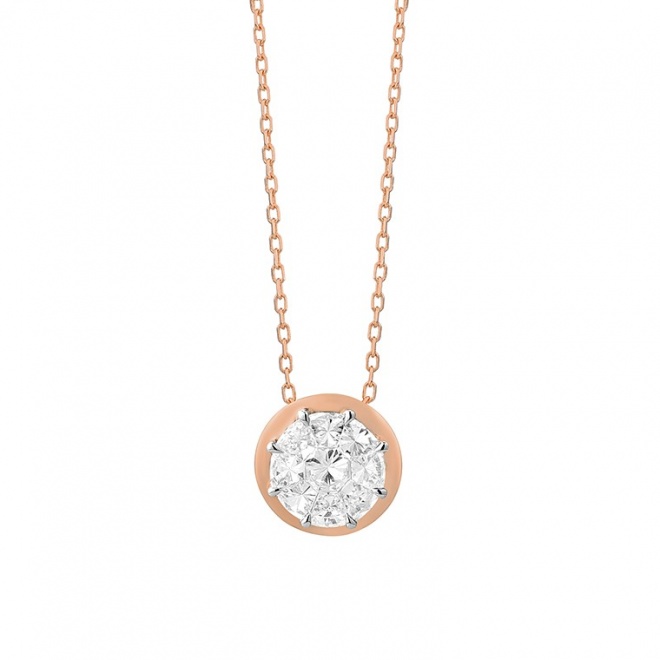 Colgante de oro de 18 Kt