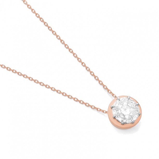 Colgante de oro de 18 Kt