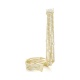 Pulsera Rivière de oro amarillo de 18 Kt con diamantes de 8,00 ct
