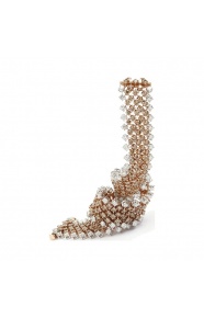Pulsera Cashmere de oro de 18 Kt con diamantes de 9,25 ct