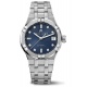 Maurice Lacroix Aikon Automatic Date ∅35 mm - 20 ATM, Esfera azul, brazalete de acero inoxidable