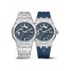Maurice Lacroix Aikon Automatic Skeleton ∅42 mm - 20 ATM, brazalete de acero inoxidable azul